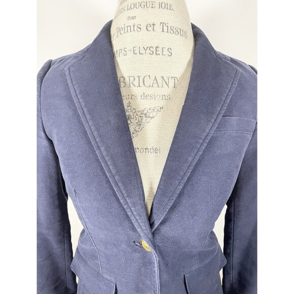 Tommy Hilfiger Navy Career Gold Button Preppy Capsule Blazer Jacket Sz XS - Picture 3 of 16